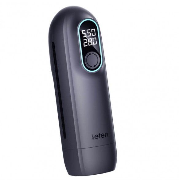 HK LETEN - Turbo Black Hole Masturbator Standard Edition (Chargeable - Black)